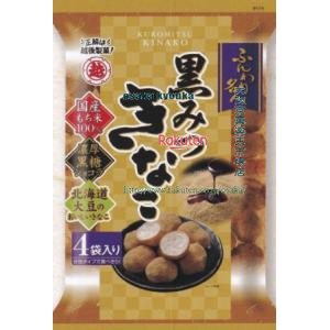 大阪京菓 ZRx越後製菓　５６Ｇ ふんわり名人黒みつきなこ×12個【xs6】【送料無料（沖縄は別途送料）】