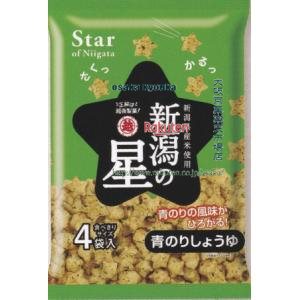 大阪京菓 ZRx越後製菓　８０Ｇ 新潟の星青のりしょうゆ×24個【xws6】【送料無料（沖縄は別途送料）】