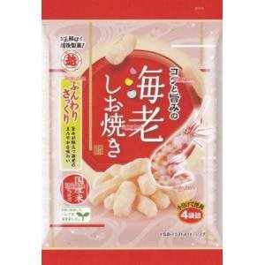 大阪京菓 ZRx越後製菓　５６Ｇ 海老しお焼き×24個【xws6】【送料無料（沖縄は別途送料）】