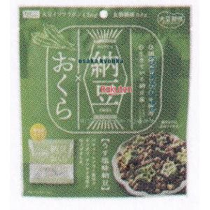 大阪京菓 ZRxエムディエッチ　６袋 大豆習慣納豆おくら×24個【xws6】【送料無料（沖縄は別途送料）】