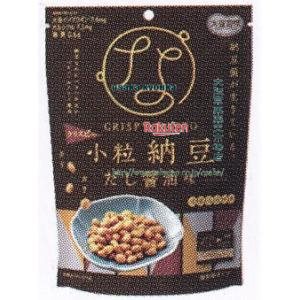 大阪京菓 ZRxエムディエッチ　８袋 大豆習慣クリスピー小粒納豆だし醤油味×24個【xws6】【送料無料（沖縄は別途送料）】