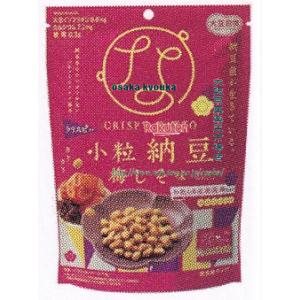 大阪京菓 ZRxエムディエッチ 8袋 大豆習慣クリスピー小粒納豆梅しそ味×24個【xws6】【送料無料(沖縄は別途送料)】