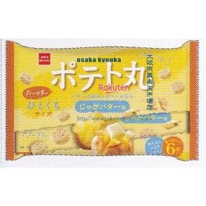 大阪京菓 ZRxおやつカンパニー　１０８Ｇ ポテト丸じゃがバター味６袋入り×15個【xecos6】【エコ配 送料無料 （沖縄県配送不可 時間指定と夜間お届け不可）】