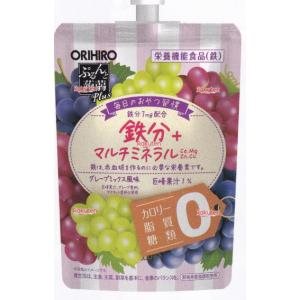 大阪京菓 ZRxオリヒロ　１３０Ｇ ぷるんと蒟蒻Ｐｌｕｓグレープミックス風味×48個【xecos6】【エコ配 送料無料 （沖縄県配送不可 時間指定と夜間お届け不可）】