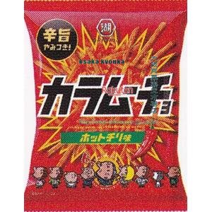 大阪京菓 ZRxコイケヤ　９０Ｇ スティックカラムーチョホットチリ味×48個【xrs6】【送料無料（沖縄は別途送料）】