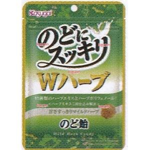 大阪京菓 ZRx春日井製菓　９１Ｇ のどにスッキリＷハーブ×288個【xrs6】【送料無料（沖縄は別途送料）】