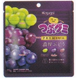 大阪京菓 ZRx春日井製菓　７５Ｇ つぶグミＰＲＥＭＩＵＭ濃厚ぶどう×320個【xrs6】【送料無料（沖縄は別途送料）】