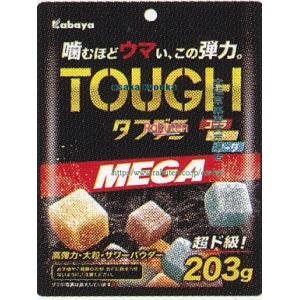 大阪京菓 ZRxカバヤ食品　２０３Ｇ タフグミＭＥＧＡ×144個【xrs6】【送料無料（沖縄は別途送料）】