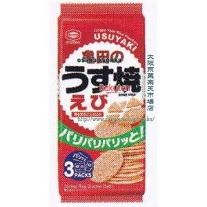 大阪京菓 ZRx亀田製菓 70G 亀田のうす焼えび×24個【xws6】【送料無料(沖縄は別途送料)】