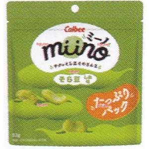 大阪京菓 ZRxカルビー　５３Ｇ ｍｉｉｎｏそら豆しお味たっぷりパック×12個【xecos6】【エコ配 送料無料 （沖縄県配送不可 時間指定と夜間お届け不可）】