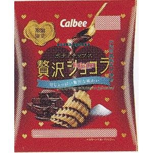 【しょこらページ】 楽天市場】大阪京菓 ZRxカルビー 48G ポテトチップス贅沢
