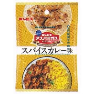 大阪京菓 ZRxギンビス　４０Ｇ ミニアスパラガス　スパイスカレー味×384個【xrs6】【送料無料（沖縄は別途送料）】