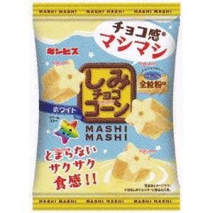 大阪京菓 ZRxギンビス　３０Ｇ しみチョココーンＭＡＳＨＩＭＡＳＨＩホワイト【チョコ】×60個【xes6】【送料無料（沖縄は別途送料）】