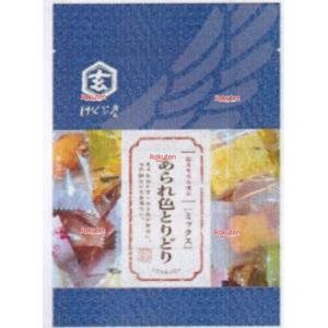 大阪京菓 ZRxげんぶ堂　６０Ｇ あられ色とりどり スタンドパック×12個【xecos6】【エコ配 送料無料 （沖縄県配送不可 時間指定と夜間お届け不可）】