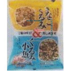 大阪京菓 ZRxジェーシーシー　６０Ｇ きなこくるみ＆くるみ小魚×12個【xecos6】【エコ配 送料無料 （沖縄県配送不可 時間指定と夜間お届け不可）】