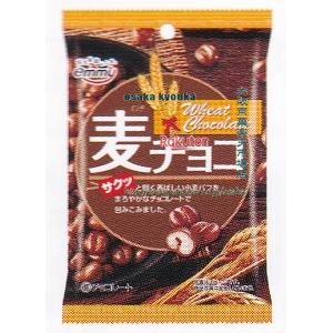 大阪京菓 ZRx正栄デリシィ　３０Ｇ 麦チョコ【チョコ】×128個【xws6】【送料無料（沖縄は別途送料）】