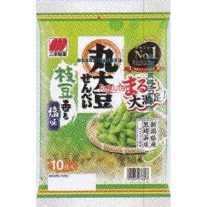 大阪京菓 ZRx三幸製菓　１０枚 丸大豆せんべい枝豆香る塩味×24個【xws6】【送料無料（沖縄は別途送料）】