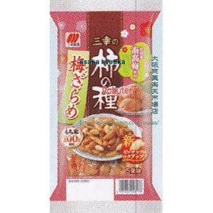 大阪京菓 ZRx三幸製菓　１１８Ｇ 三幸の柿の種梅ざらめ×24個【xws6】【送料無料（沖縄は別途送料）】
