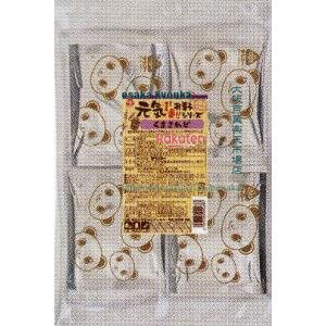 大阪京菓 ZRxサンコー　１２枚（１枚x１２袋） 元気　くまさんど×48個【xrs5】【送料無料（沖縄は別途送料）】