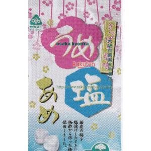 大阪京菓 ZRxサンコー　７６G(個包装込み） うめ塩あめ×60個【xrs5】【送料無料（沖縄は別途送料）】