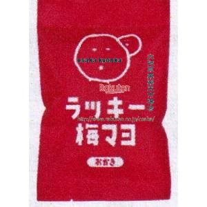 大阪京菓 ZRx三真　３４Ｇ ラッキー梅マヨおかき×24個【xws6】【送料無料（沖縄は別途送料）】