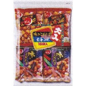 大阪京菓 ZRxでん六　３３６Ｇ 大入１６袋ペアパック×16個【xws6】【送料無料（沖縄は別途送料）】 11,970円