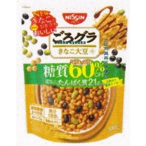 大阪京菓 ZRx日清シスコ　３００Ｇ ごろグラ糖質６０％オフきなこ大豆×16個【xs6】【送料無料（沖縄は別途送料）】