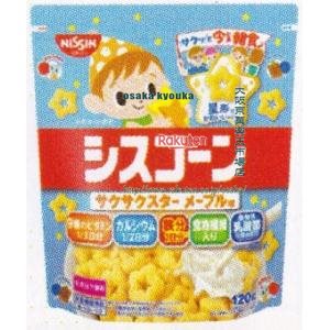 大阪京菓 ZRx日清シスコ　１２０Ｇ シスコーンサクサクスターメープル味×32個【xws6】【送料無料（沖縄は別途送料）】