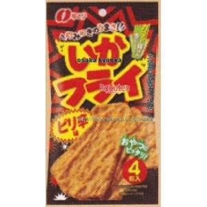 大阪京菓 ZRxなとり　４枚 いかフライピリ辛味×80個【xs6】【送料無料（沖縄は別途送料）】