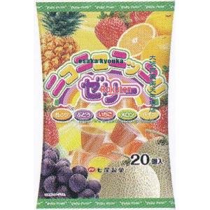 楽天市場】☆まとめ買い☆ 七尾製菓 ニコニコニッコリゼリー 35個 ×10