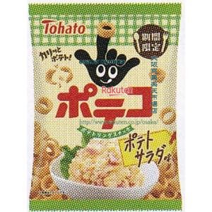 大阪京菓 ZRx東ハト　５２Ｇ ポテコ　ポテトサラダ味×72個【xes6】【送料無料（沖縄は別途送料）】