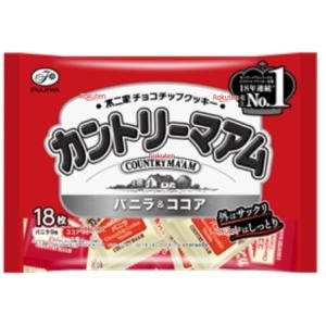 大阪京菓 ZRx不二家　１８枚 カントリーマアム（バニラ＆ココア）×18個【xs6】【送料無料（沖縄は別途送料）】
