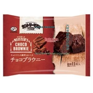 大阪京菓 ZRx不二家　１２４Ｇ カントリーマアムマイスターズチョコブラウニー【チョコ】×144個【xrs6】【送料無料（沖縄は別途送料）】