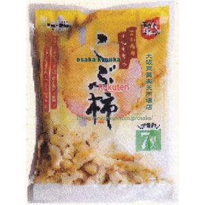大阪京菓 ZRx日の出屋　９１Ｇ ７Ｐこぶ柿×12個【xa5】【送料無料（沖縄は別途送料）】