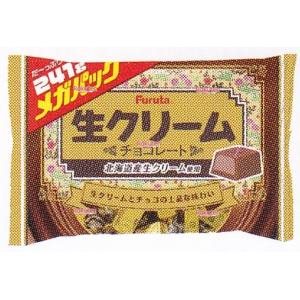 大阪京菓 ZRxフルタ製菓　２４１Ｇ 生クリームチョコメガパック【チョコ】×64個【xrs6】【送料無料（沖縄は別途送料）】