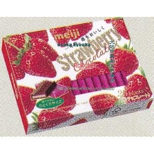 楽天市場】明治 ストロベリーチョコレートBOX 26枚×6箱入 チョコ