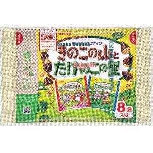 楽天市場】明治 きのこたけのこ 袋 92g(8袋) 18コ入り 2024/06/25発売