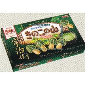 大阪京菓 ZRx明治　６４Ｇ きのこの山宇治抹茶×160個【xws6】【送料無料（沖縄は別途送料）】