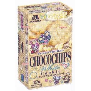 大阪京菓 ZRx森永製菓　１２枚 ホワイトチョコチップクッキー【チョコ】×160個【xrs6】【送料無料（沖縄は別途送料）】