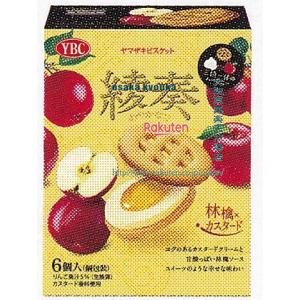 楽天市場】大阪京菓 ZRxヤマザキビスケット 6個 綾奏 林檎