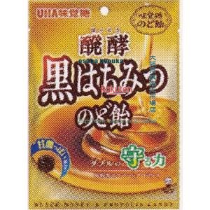 楽天市場】味覚糖 80g 醗酵黒はちみつのど飴 (6×4)24入 (蜂蜜