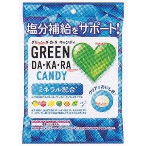 大阪京菓 ZRxロッテ 60G GREENDAKARAキャンディ袋×288個【xrs6】【送料無料(沖縄は別途送料)】