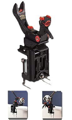 楽天市場】第一精工 ワンタッチラークDX ロッドホルダー（竿受