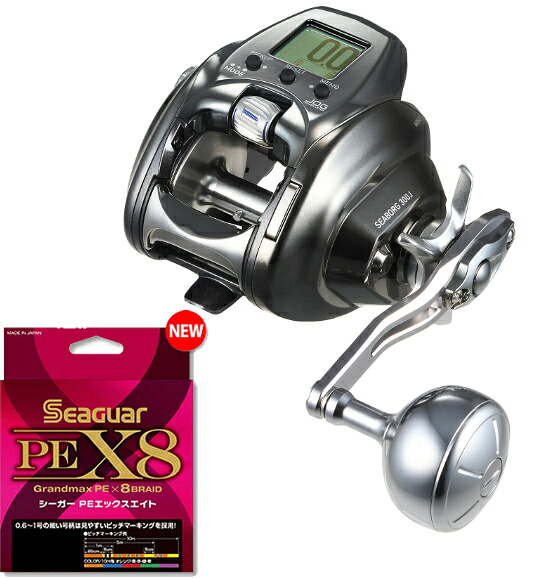 ダイワ  26 シーボーグ 300J (右巻) PE生産ライン4号300m仕掛ける (シーガー PE X8) 電動木管に糸を巻いてお届けします daiwa