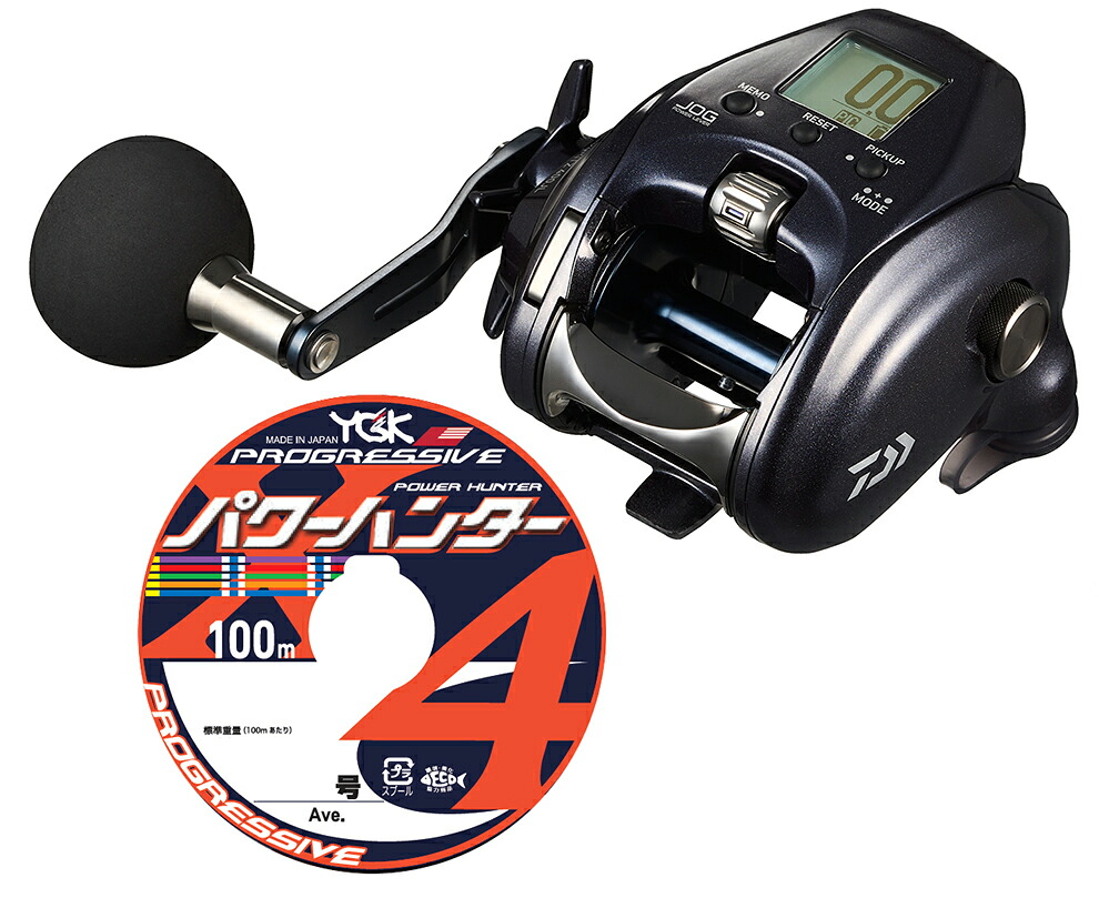 ダイワ 25 レオブリッツ 400JL 左巻き PEライン 3号500mセット (よつあみパワーハンター プログレッシブ) 電動リールに糸を巻いてお届け daiwa|おさかな侍