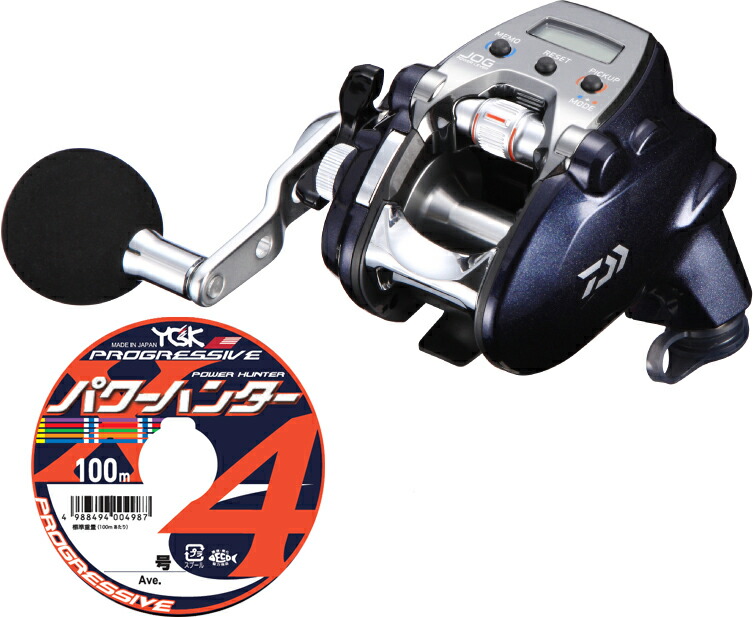 正規品質保証 リール ダイワ Daiwa レオブリッツ 0j L 左巻 Peライン2号300mセット よつあみパワーハンター プログレッシブ 電動リールに糸を巻いてお届けします Tresor Gov Bf