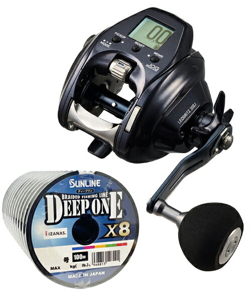 楽天市場】ダイワ 23 レオブリッツ 300J-L 左巻き PEライン3号