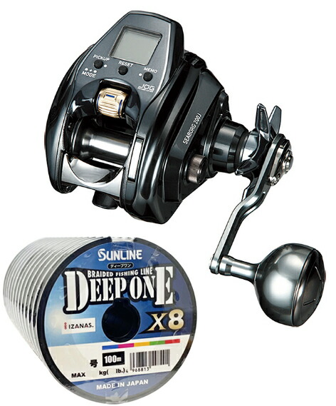 楽天市場】ダイワ 22 シーボーグ 200J PEライン1.5号400mセット