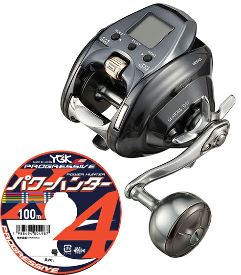 ダイワ 21 シーボーグ daiwa PEライン3号400mセット(よつあみパワー