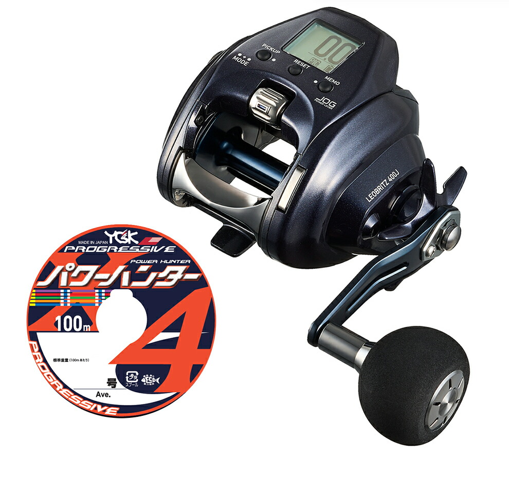 楽天市場】ダイワ レオブリッツ S400 PEライン4号300mセット